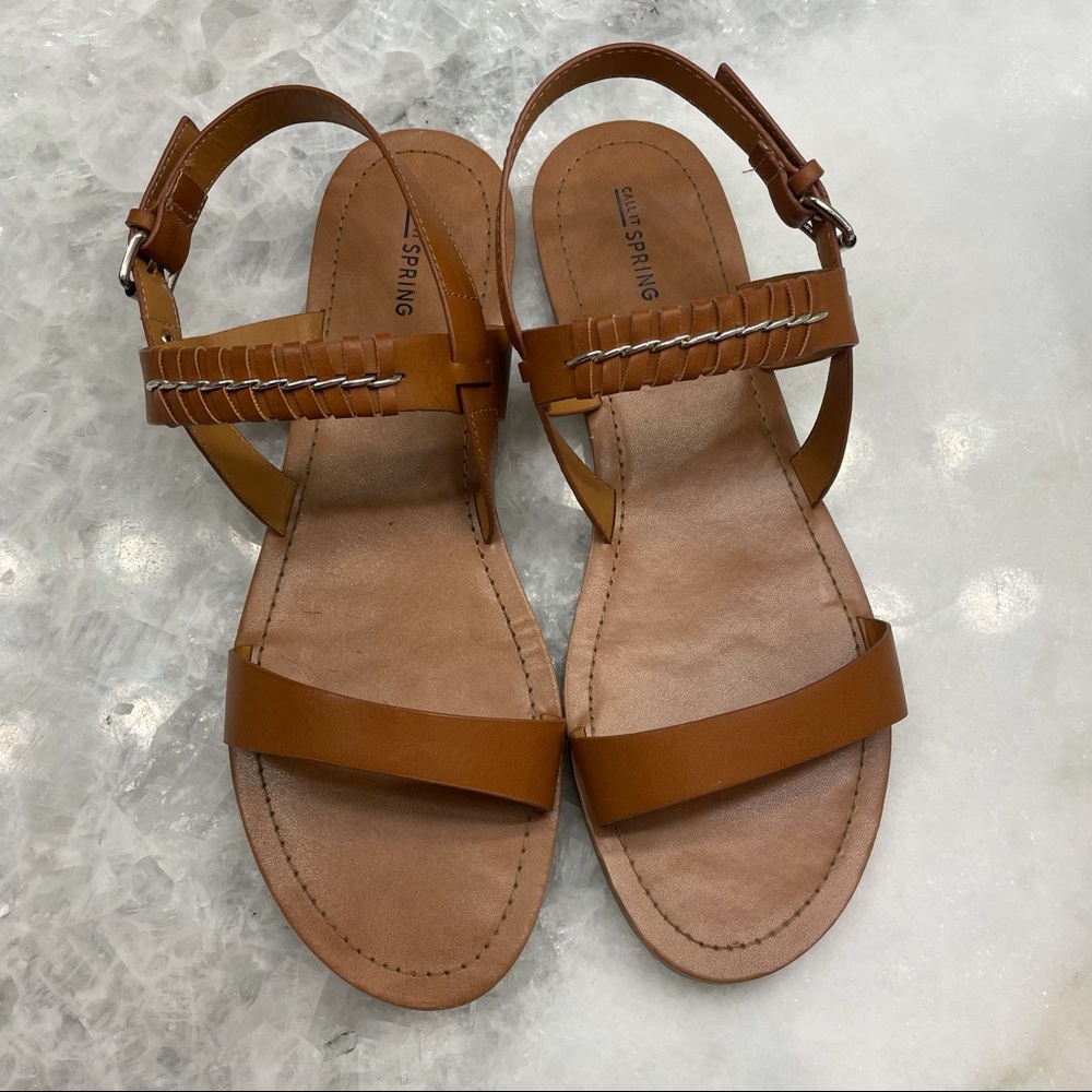 CALL IT SPRING, Brown, Sandals, Size 11